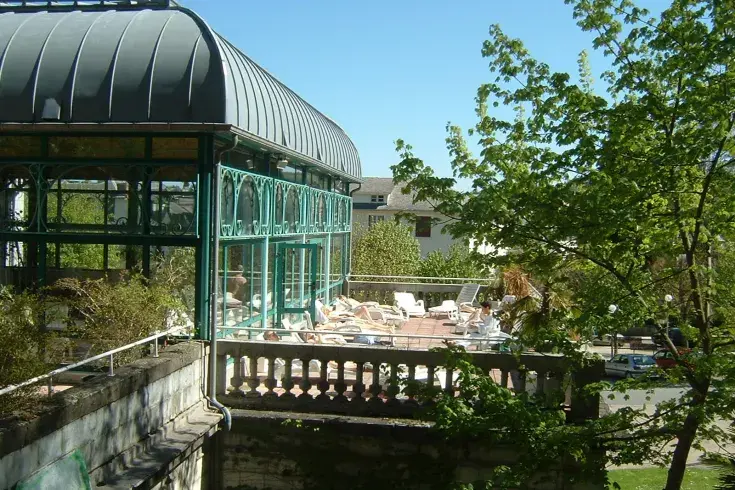 Le palmarium des Grands Thermes